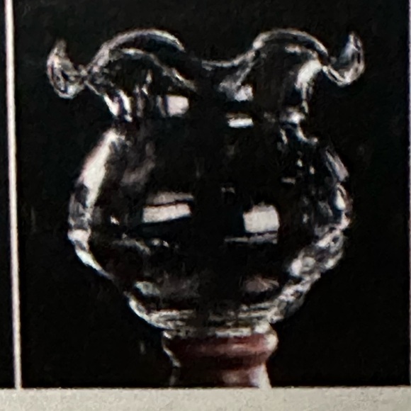 Vintage Home Interiors Fluted style Clear Glass Pegs Cups for candleholders - Picture 11 of 11